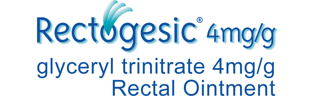 Rectogesic (glyceryl trinitrate 4mg/g rectal ointment) logo